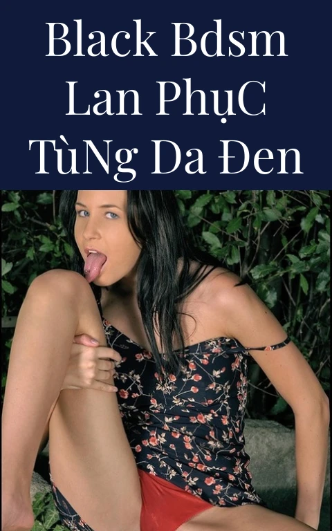 Black BDSM Lan Phục Tùng Da Đen